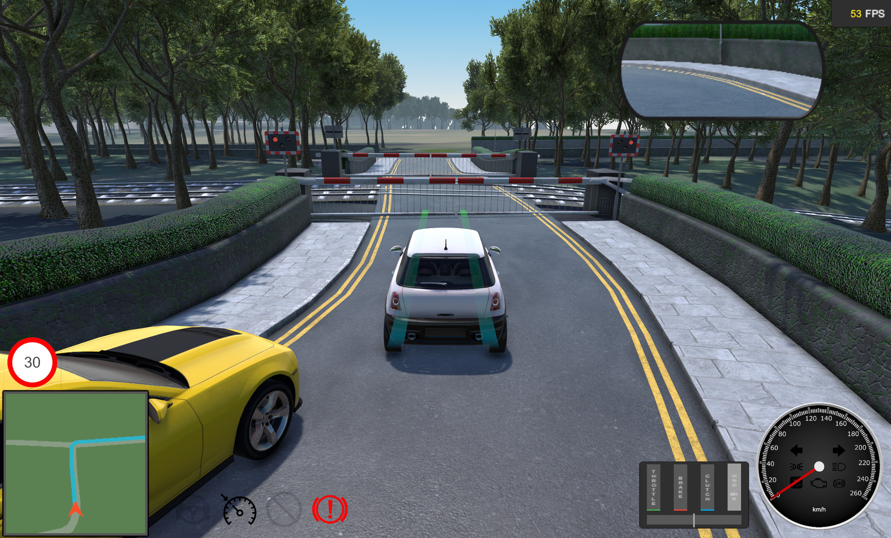 Instructor-ready simulator scenario